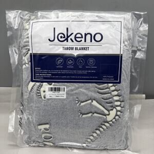 Dinosaur Throw Blanket for Kids -Dino Glow in The Dark Blanket Christmas 50x60"